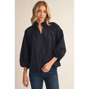 NEW Solid Woven Top