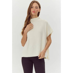 Drop Shoulder Sweater Top