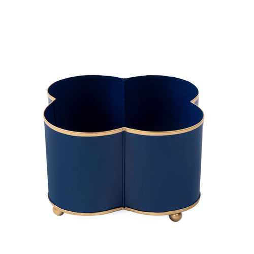 Mattie Quatrefoil Cachepot Planter