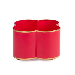 Mattie Quatrefoil Cachepot Planter