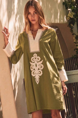 Cotton Mini Dress