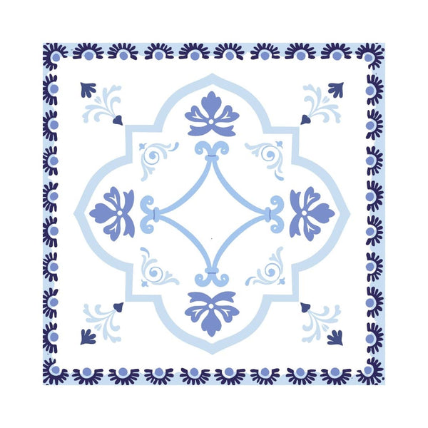 Amalfi Coast Mahjong Mat | Lemon Italy Mediterranean