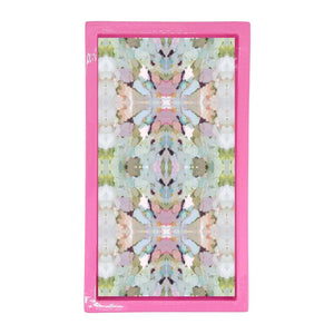 Antigua Smile Guest Towels with Hot Pink Enamel Holder