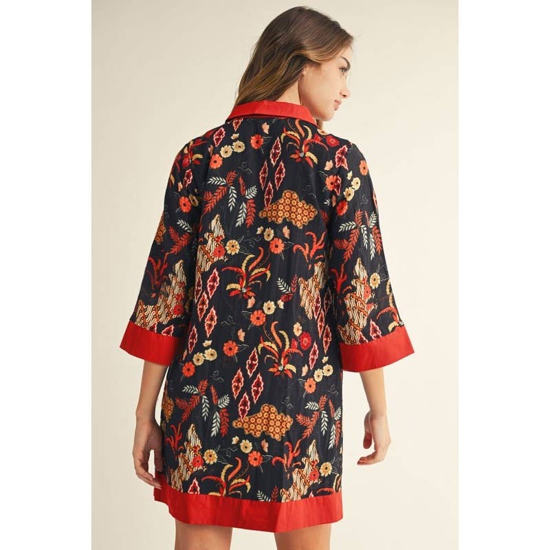 Floral Shift Dress