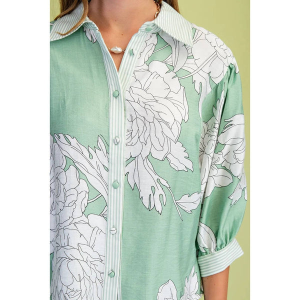 Floral Print Top