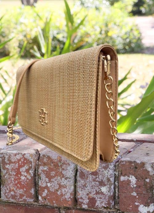 Bryn Clutch/Crossbody Natural