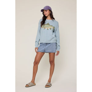 Crewneck Fish Sweater