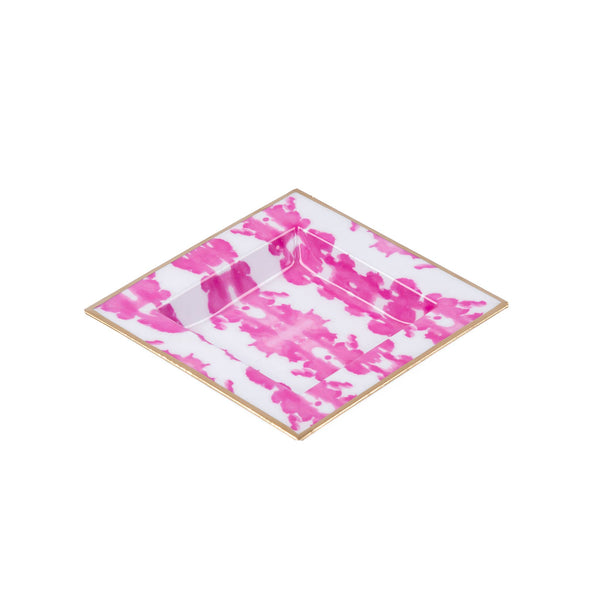 Ink Blot Enameled Tori Trinket Tray