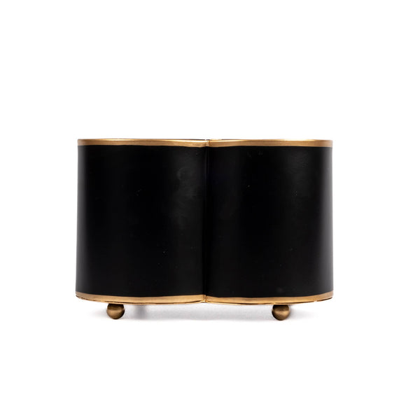 Mattie Quatrefoil Cachepot Planter