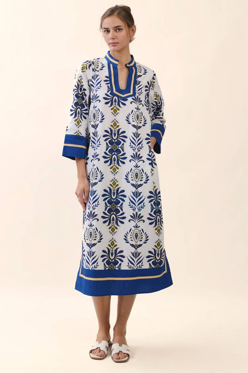 Medallion Printed Tunic Dress