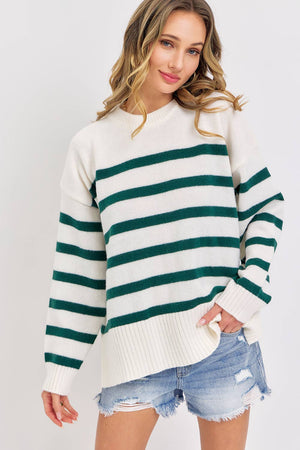 Striped Oversized Sweater