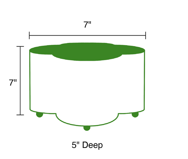 Mattie Quatrefoil Cachepot Planter