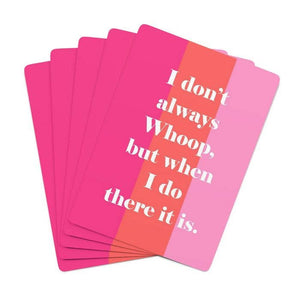 Playing Cards-Cheeky Quotes