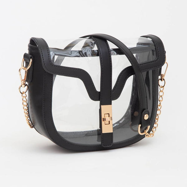 Game Day Transparent Saddle Bag