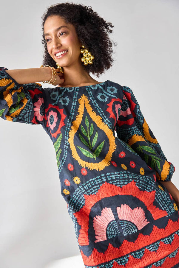 Jane Embroidered Dress