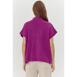 Drop Shoulder Sweater Top