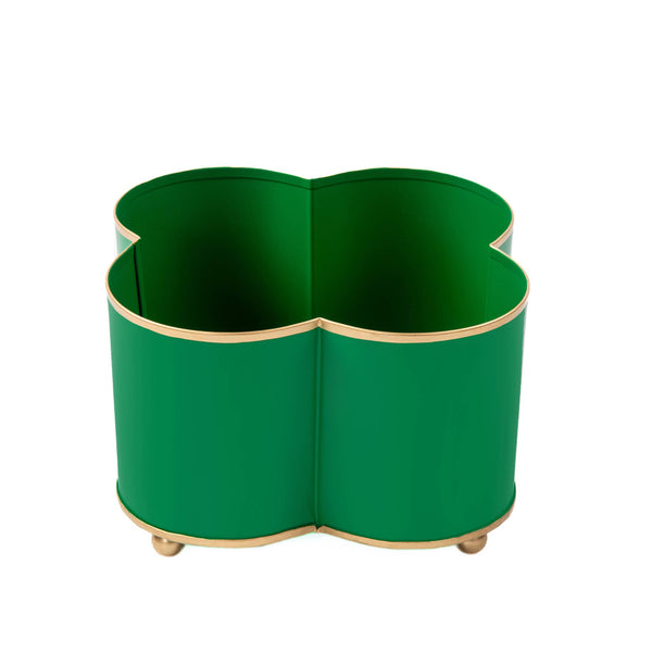 Mattie Quatrefoil Cachepot Planter