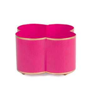 Mattie Quatrefoil Cachepot Planter