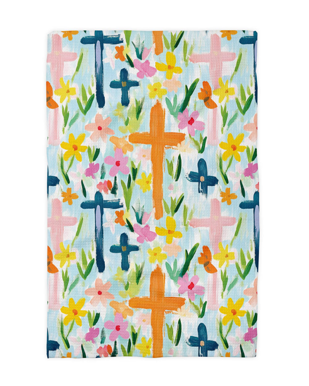 Easter Cross Kitchen Towel