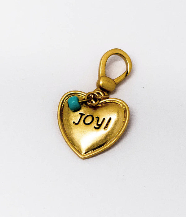 inspirational charms- matte gold