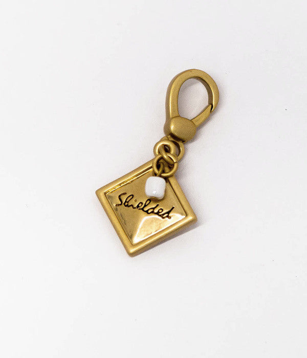 inspirational charms- matte gold
