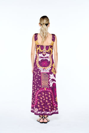 Enza Engineer Print Shift Dress