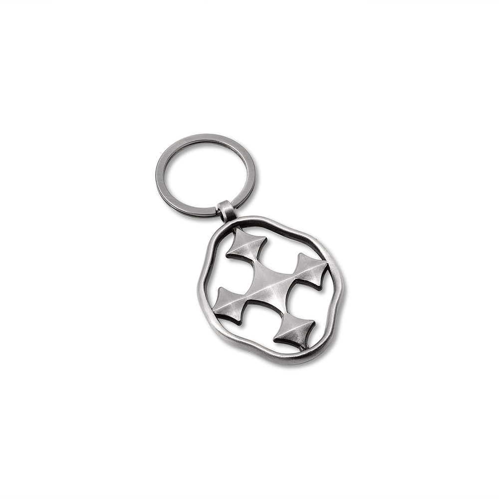 2" HOPE Key Chain - oxidized silver