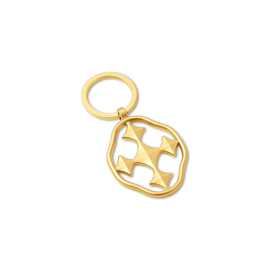 2" HOPE Key Chain - matte gold