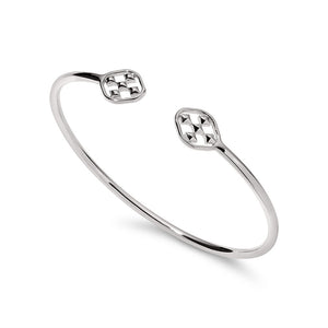 shield bangle bracelet