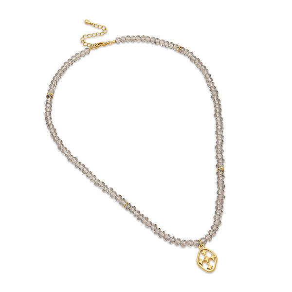 adjustable beaded prayer necklace