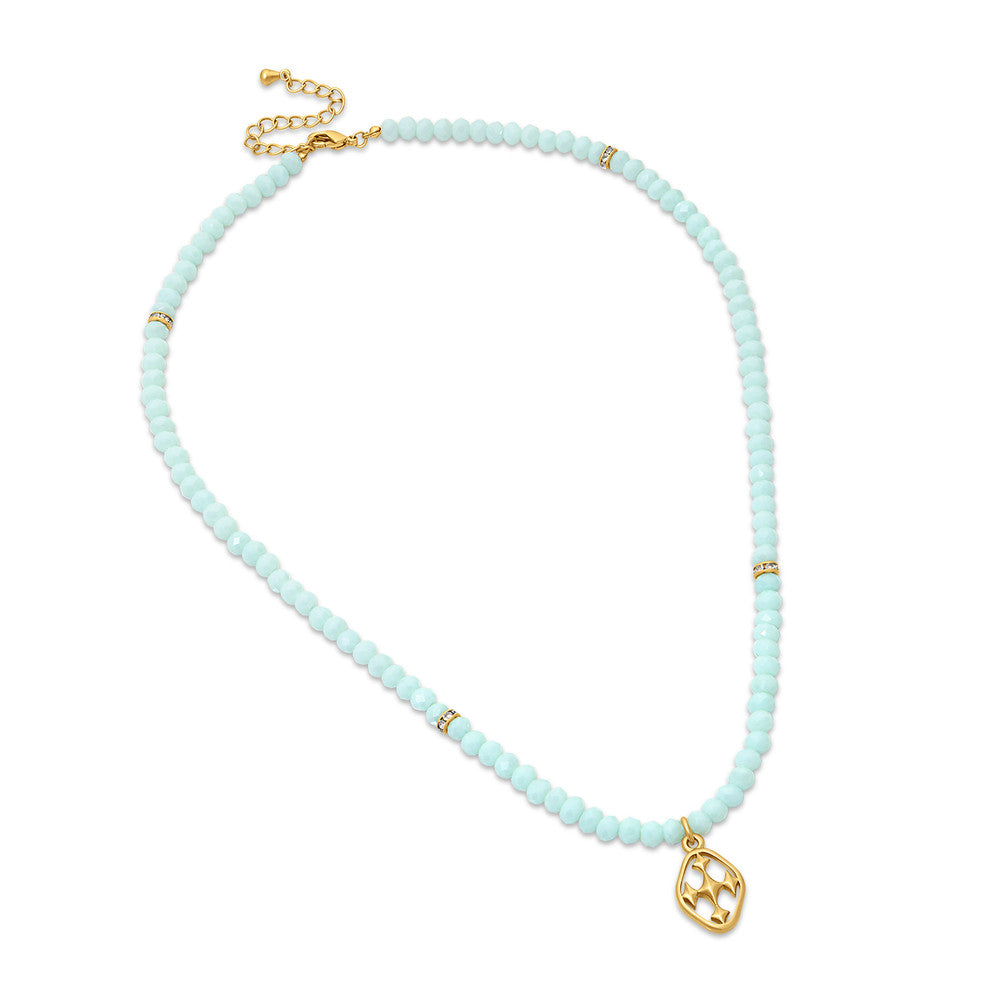adjustable beaded prayer necklace