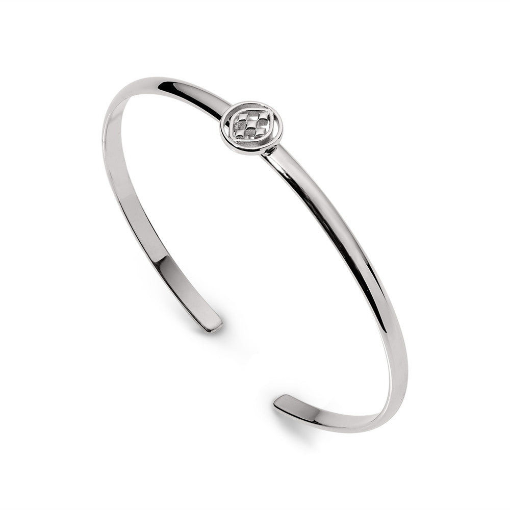 medallion bangle bracelet