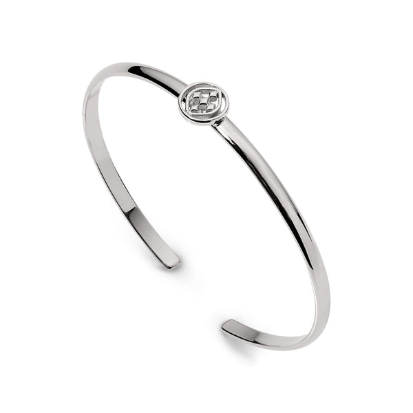 medallion bangle bracelet