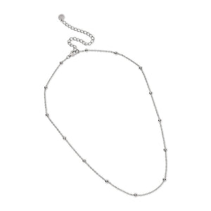 shield beaded choker necklace