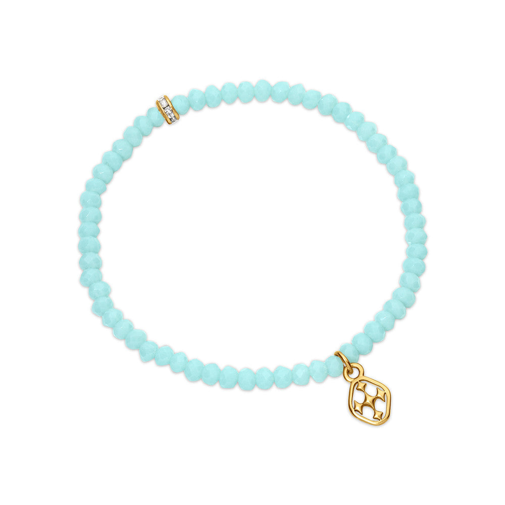 cherished beaded stretch bracelet