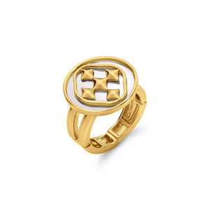 one size medallion ring