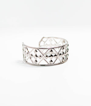 medium cuff shield bracelet