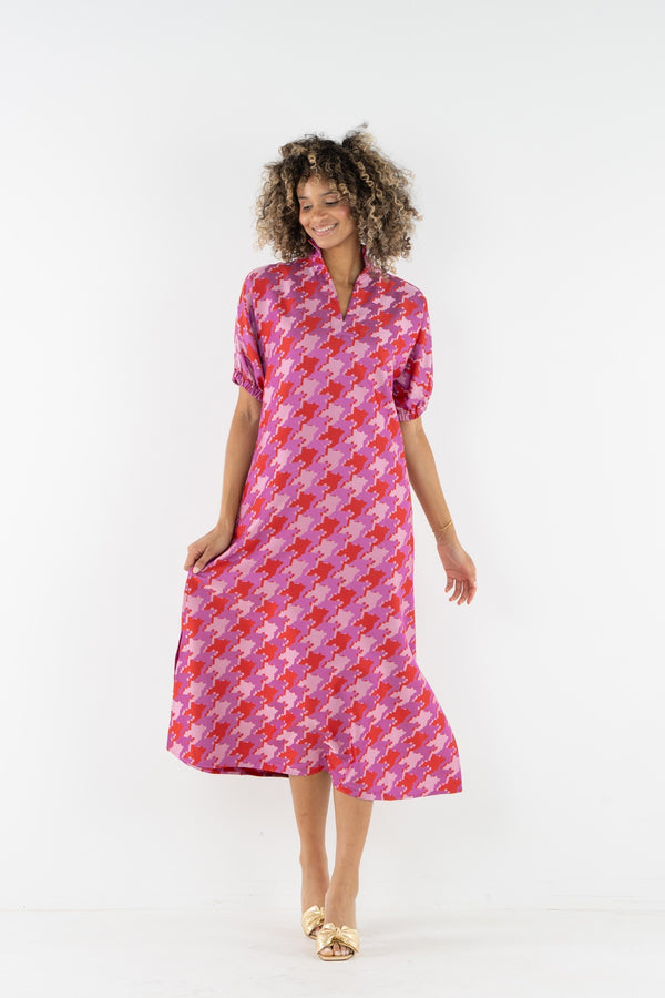 Poppy Maxi - Houndstooth