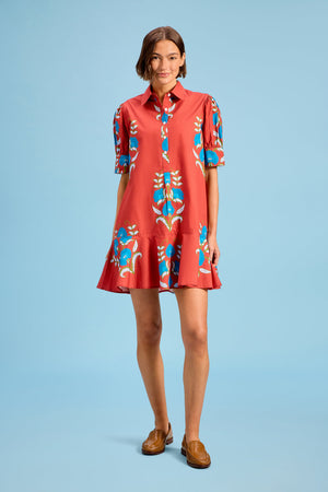 Liv Dress, Cinnaleaf