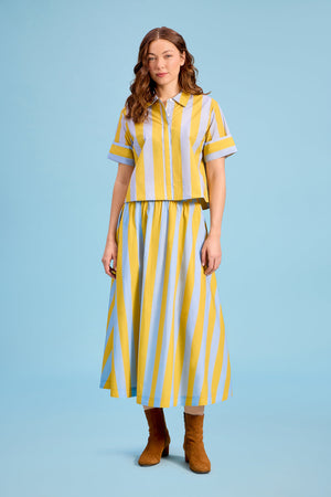 Club Shirt, Brimstone Stripe