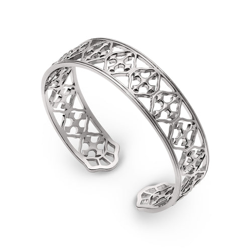 small shield cuff bracelet